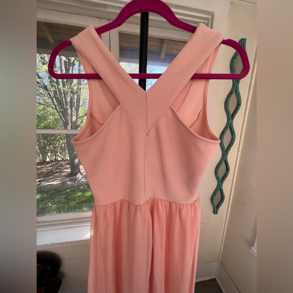 Pink lightweight lined dress Size M - Picture 2 of 4